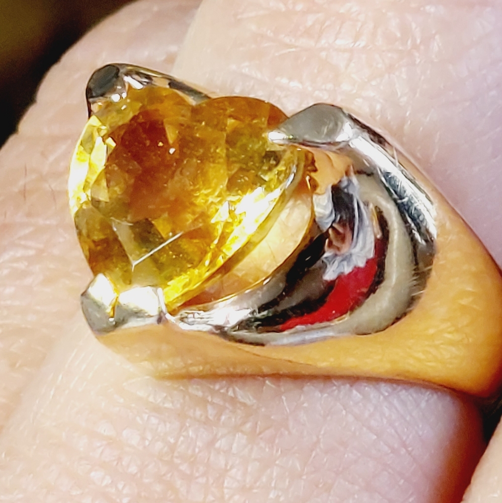Citrine ring - Picture 3 of 7